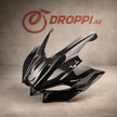 Kawasaki Ninja H2/H2R (2015–2024) Carbon Fiber Front Kit on Droppi studio background