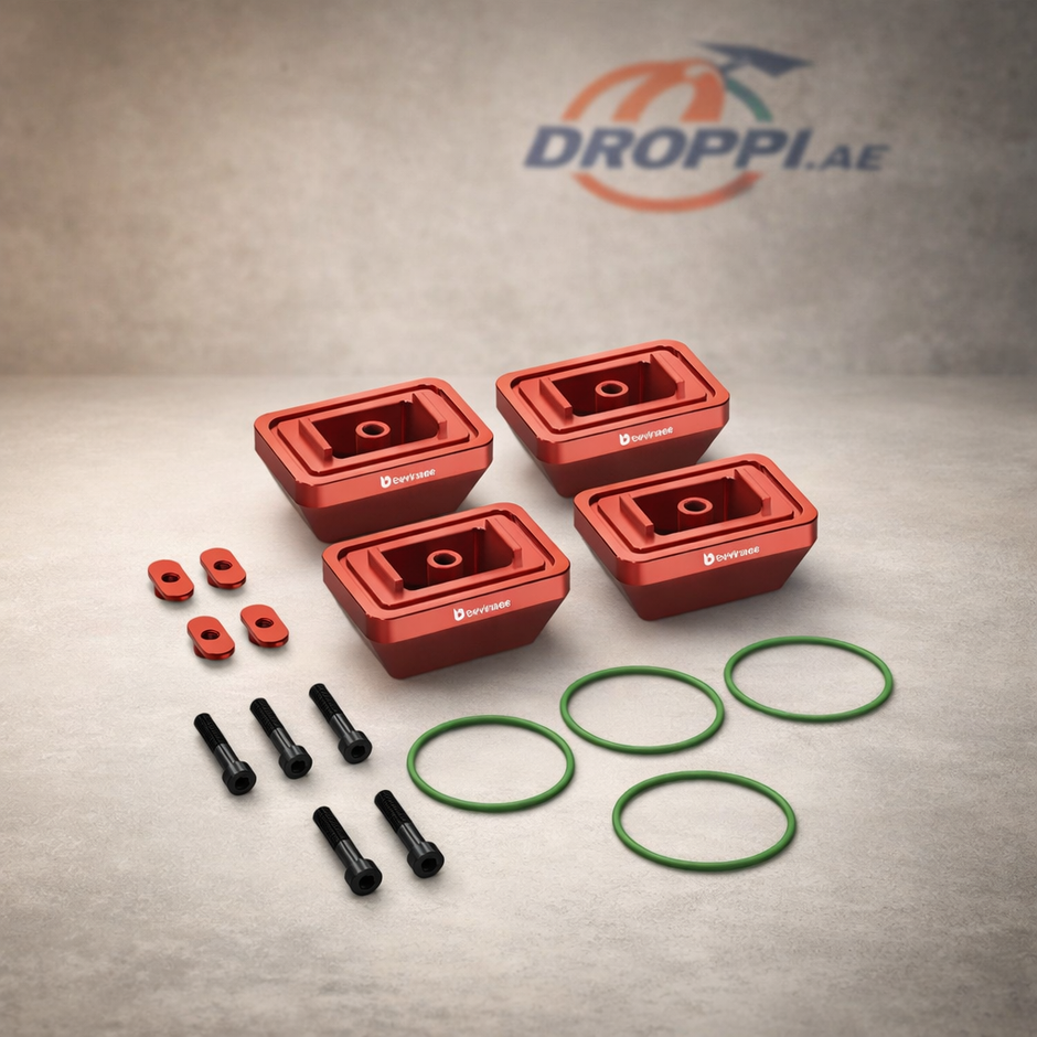 BEVINSEE Jack Pad Set – Compatible with BMW Models on Droppi studio background