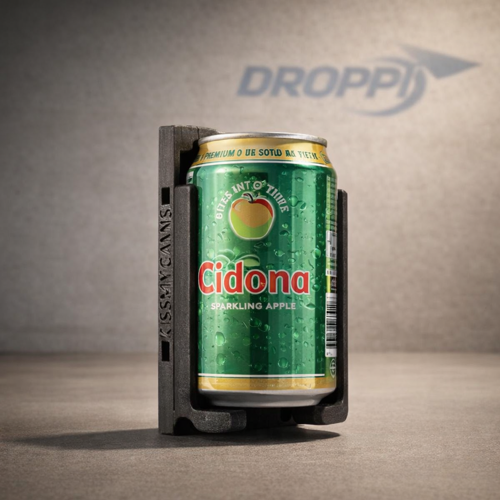 Universal Car Soda Holder / Cup Holder on Droppi studio background