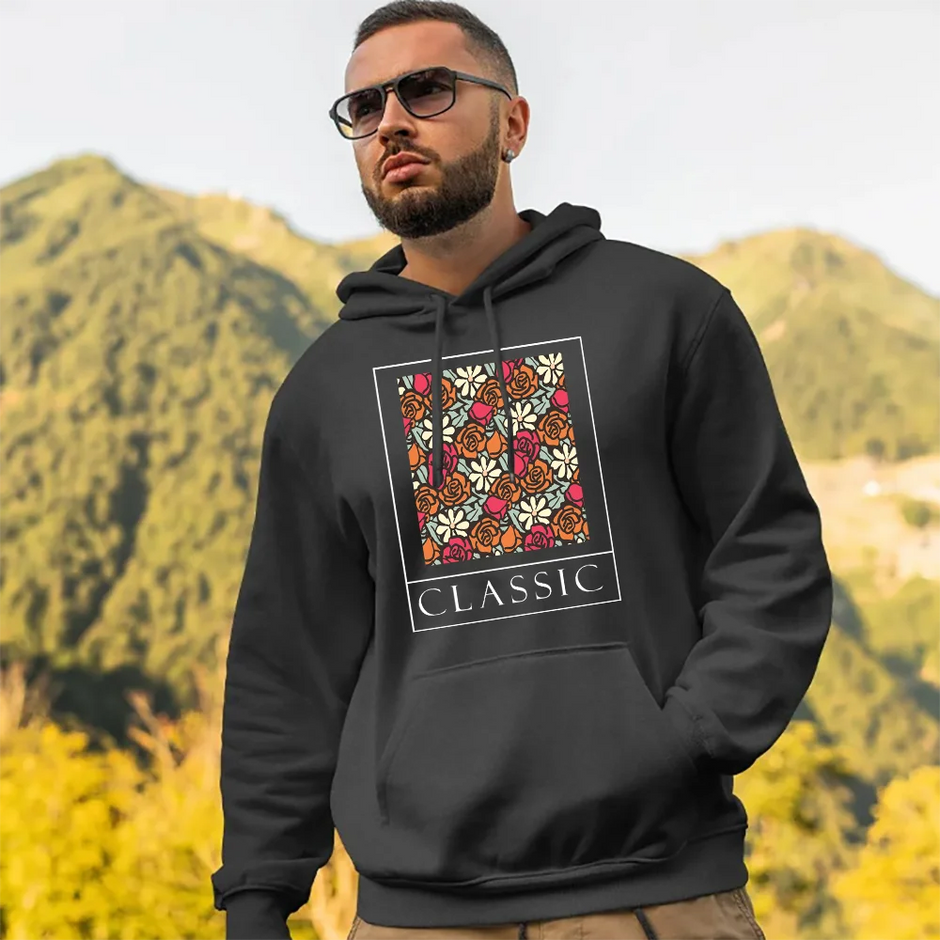 Unisex Premium Graphic Letter Hoodie – French Terry Streetwear