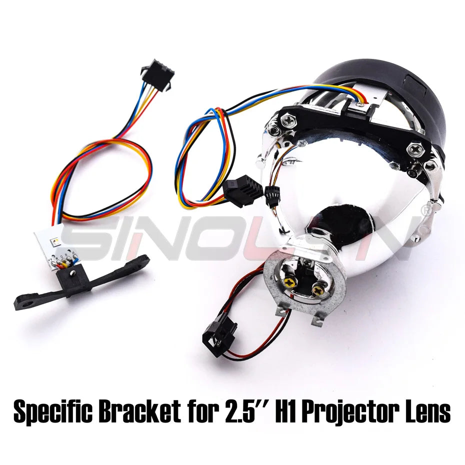 RGB Devil Demon Eyes Bluetooth Kit – Multi-Color for 2.5WST/3.0 Hella Projector Headlights