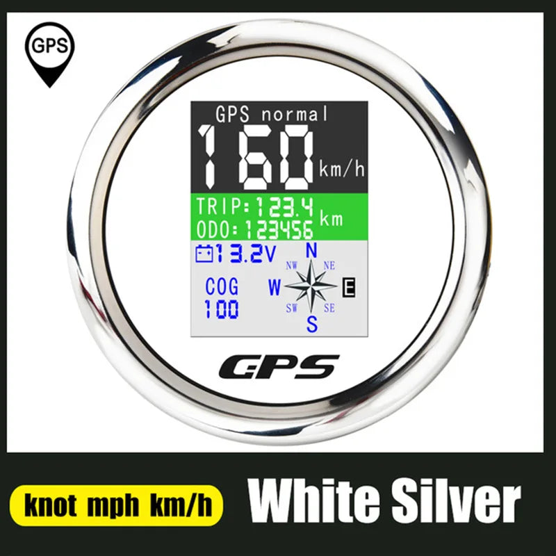 85mm GPS Speedometer & Odometer with TFT Display