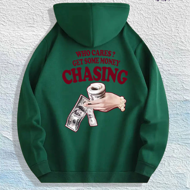 WHO CARES? GET SOME MONEY Hoodie