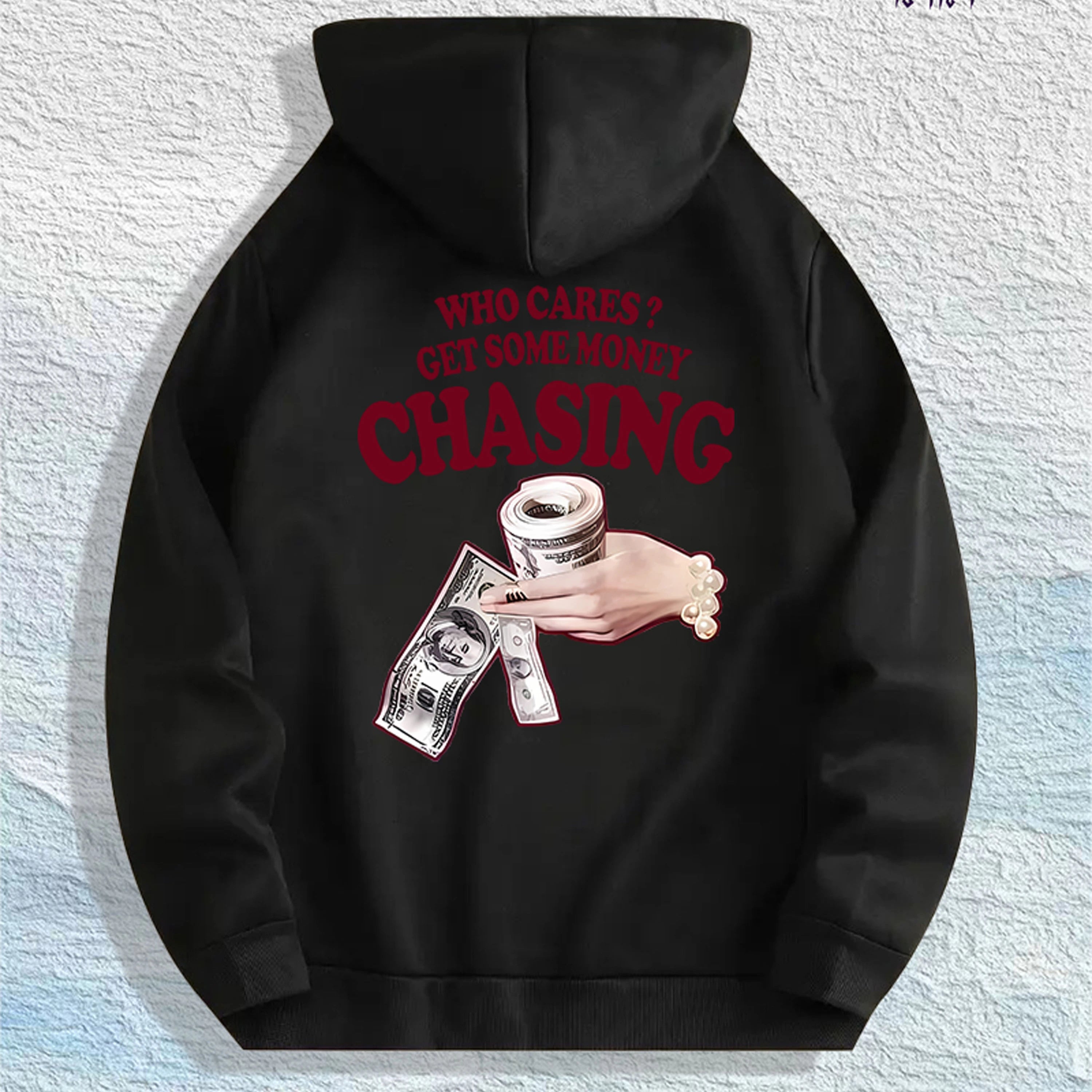 WHO CARES? GET SOME MONEY Hoodie