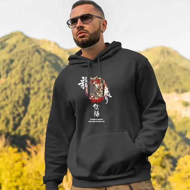 Unisex Premium Graphic Letter Hoodie – French Terry Streetwear