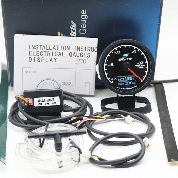 GReddi Boost Gauge With Sensor