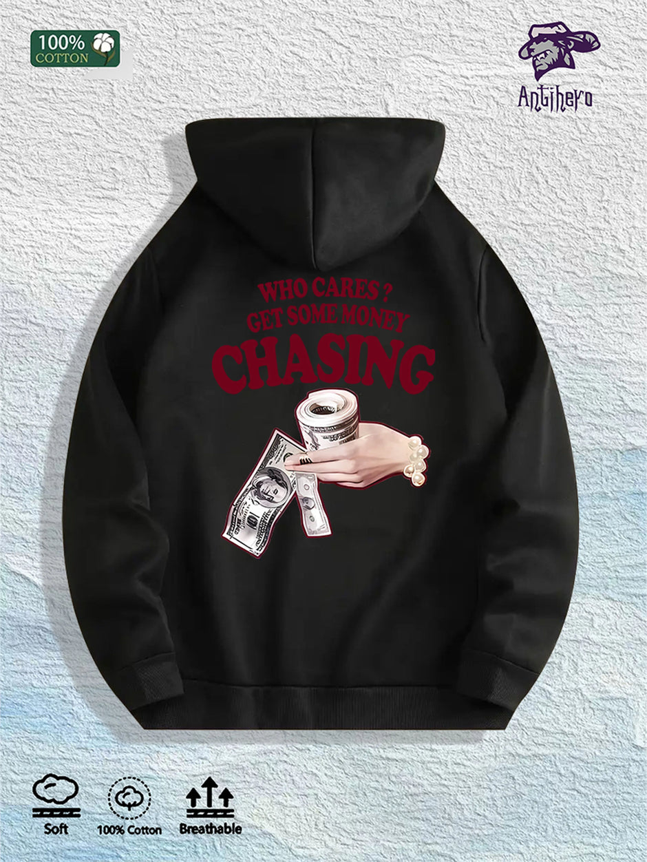 WHO CARES? GET SOME MONEY Hoodie