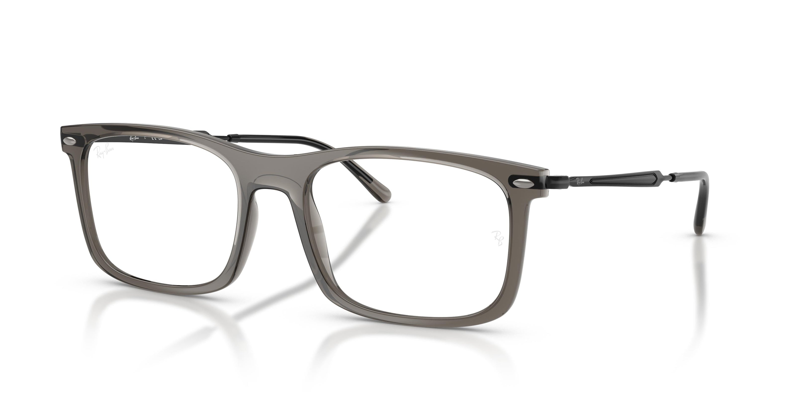 RAYBAN 0RX7260 TRANSPARENT GREY 8463 54
