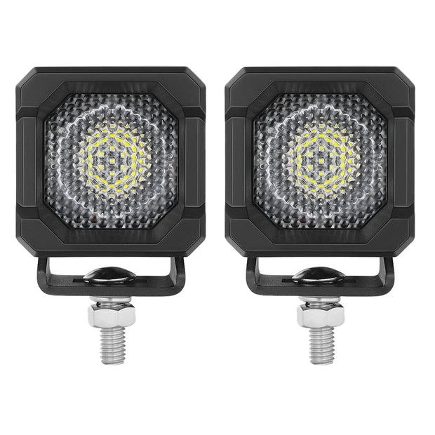 Pair 2 LED Fog Driving 4x4 Off Road Lights