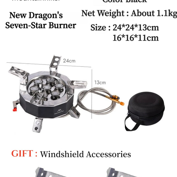 MOUNTAINHIKER 15800W 19800W Camping Gas Stove