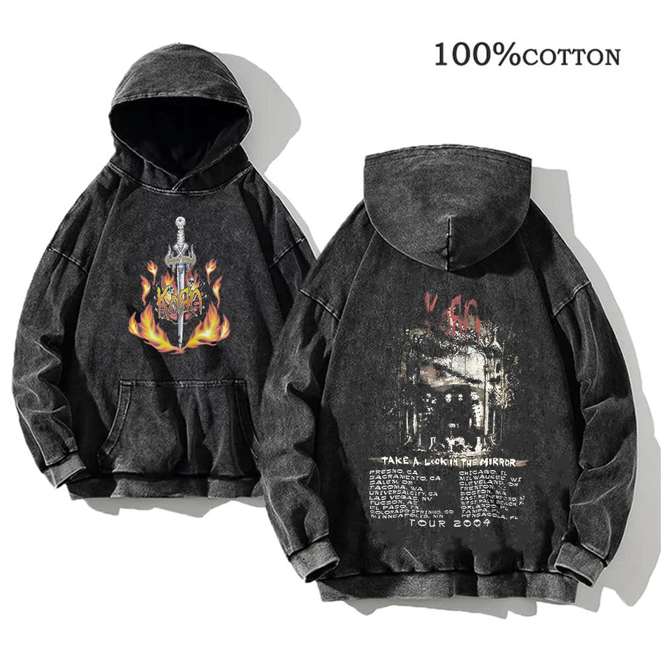 Korn Rock Band World Tour Hoodies