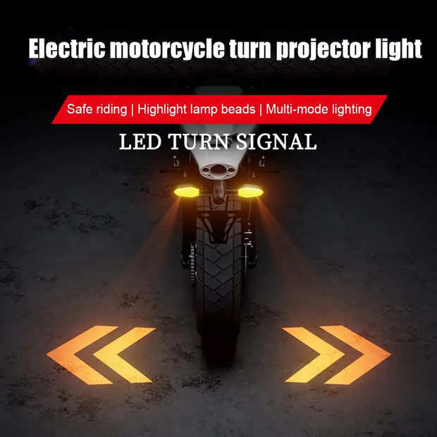 2Pcs Motorcycle LED Turn Signal Light
