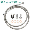 Stainless Steel Braided Brake Lines for Harley 2004-Up
