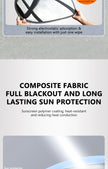 SEAMETAL Car Side Window Sunshade Protection  UV Blocking
