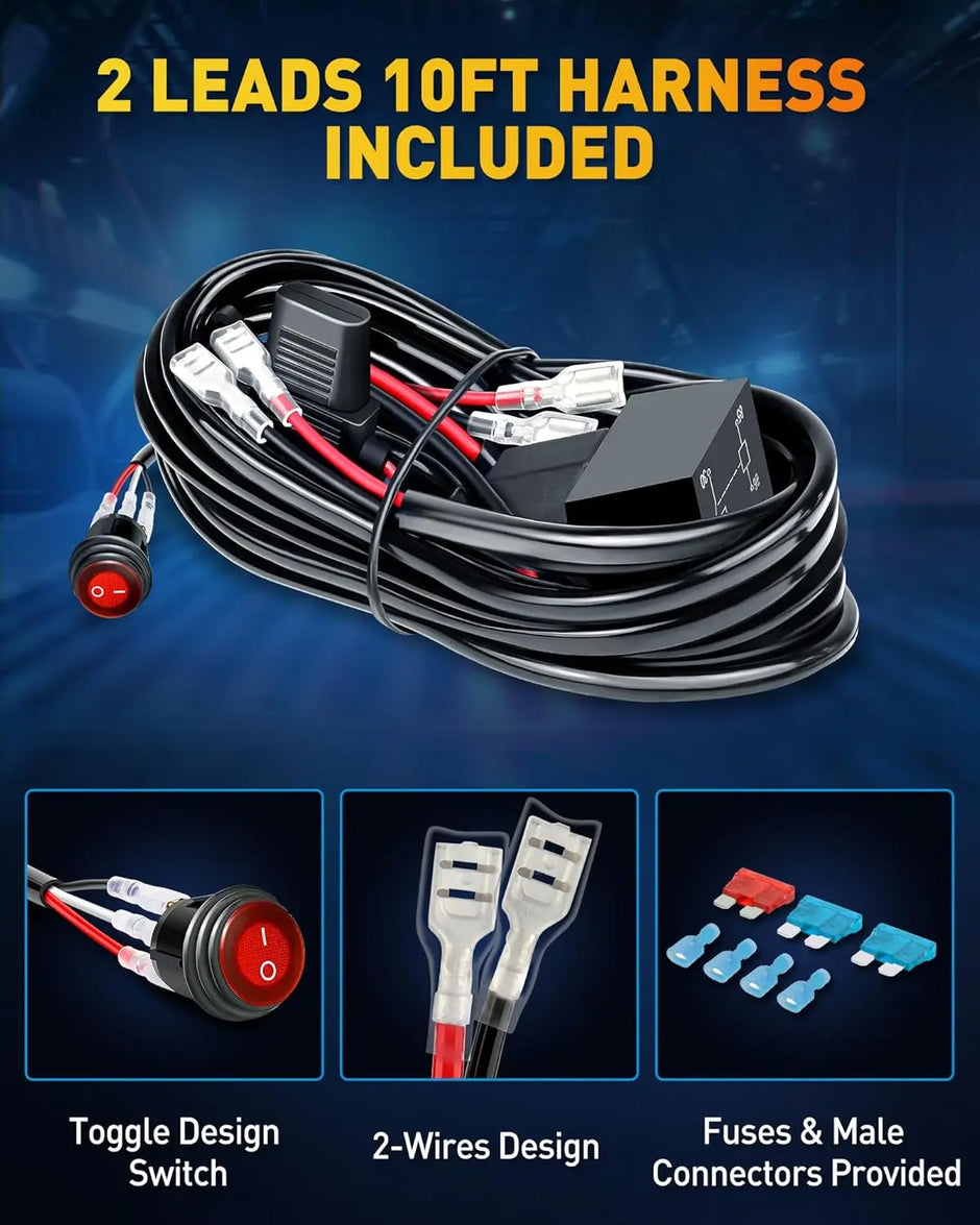 NAOEVO 4 Inch 2Pcs LED Pod Lights