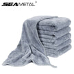 SEAMETAL Microfiber Car Cleaning Towels – 800GSM, 1/3/6PCS