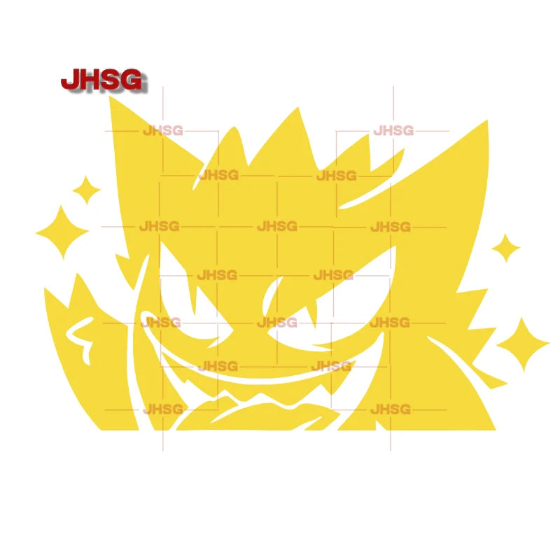 Japanese anime car stickers