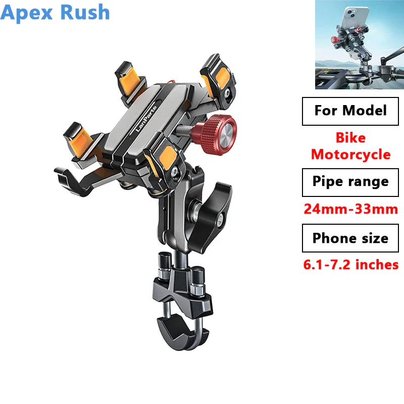 Apex Rush 2025 New Motorcycle  Phone Holder