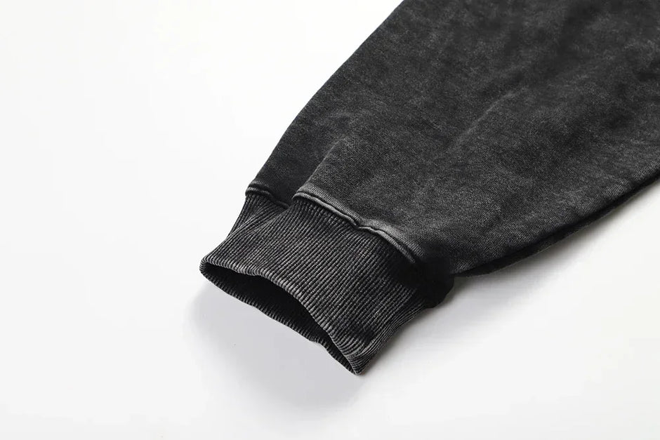 Gothic Vintage Washed Hoodies