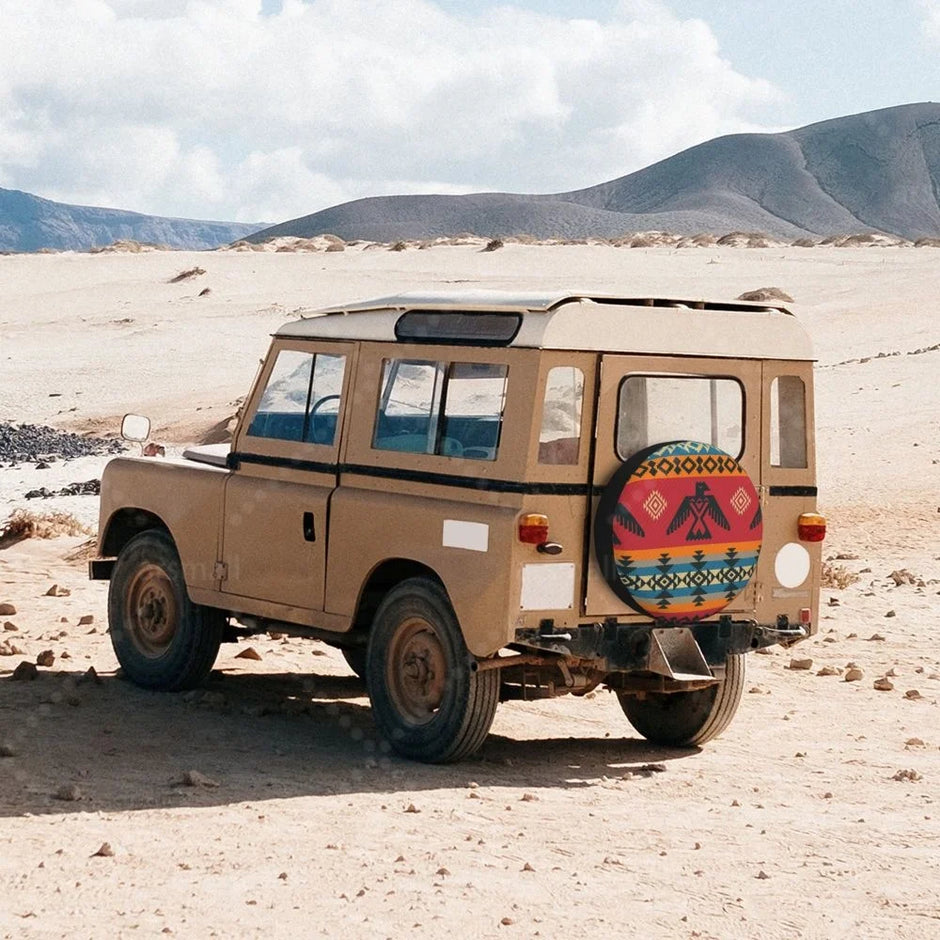 Aztec Car Tire Cover
