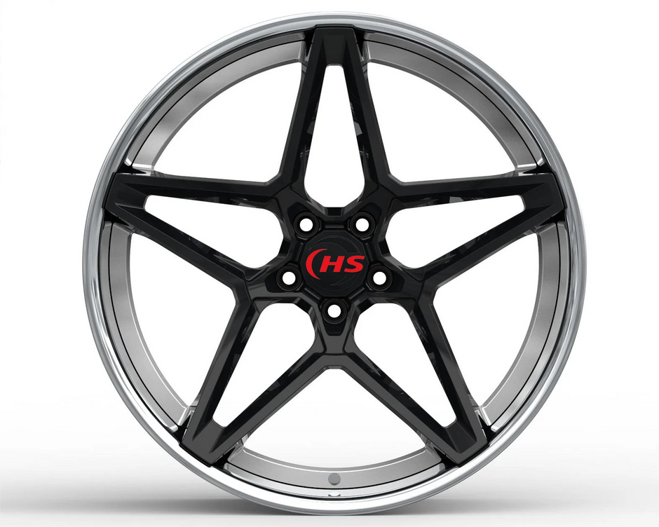 2-Piece Custom Wheel 5 Spoke Forged Wheels