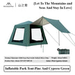 MOUNTAINHIKER Outdoor Inflatable Camping Tent – Quick Setup (2–8 Persons)
