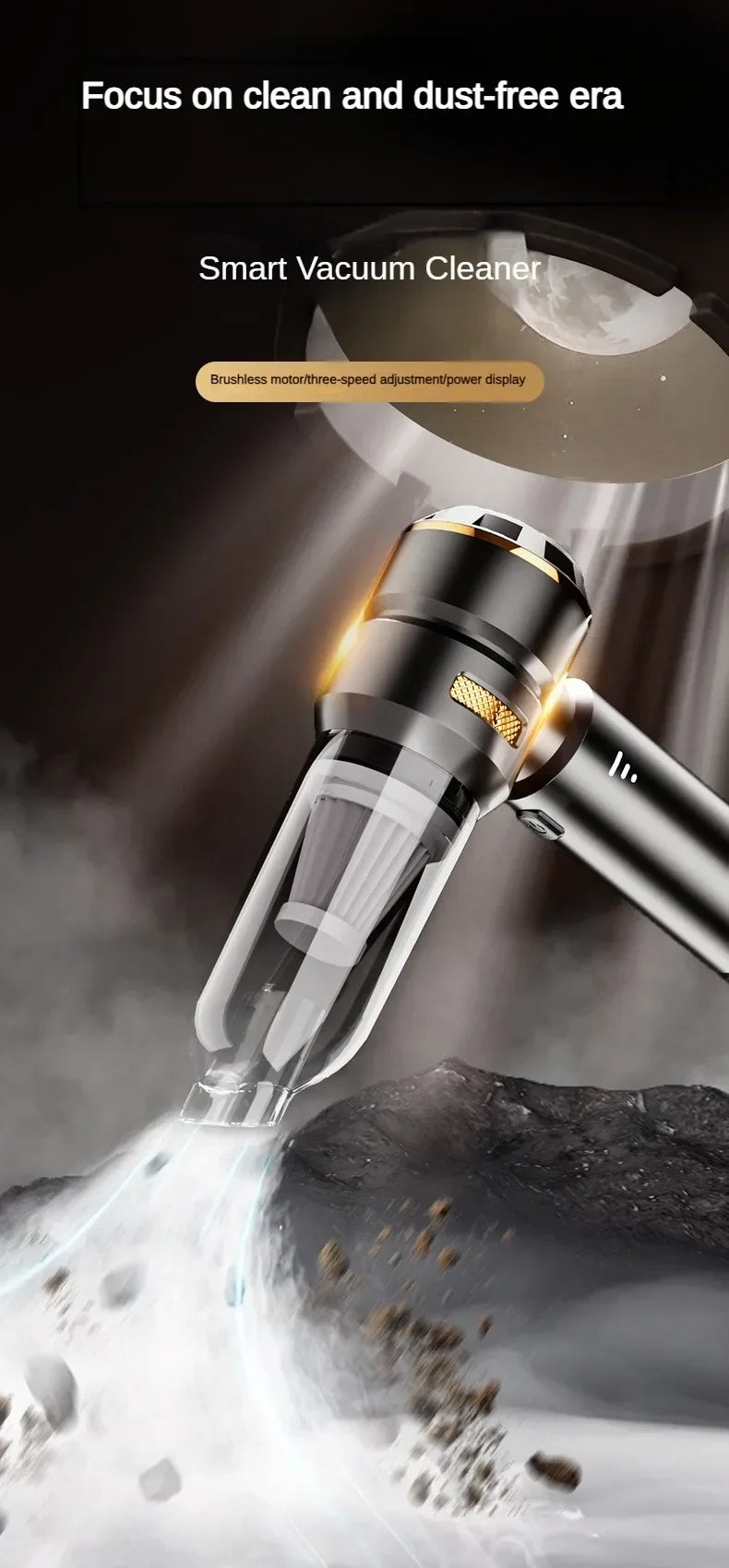 Car Vacuum Cleaner High Power Portable Handheld
