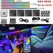 Led Acrylic Car Ambient Light Dual Zone