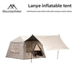 MOUNTAINHIKER Outdoor Camping Tent – Manual Inflation