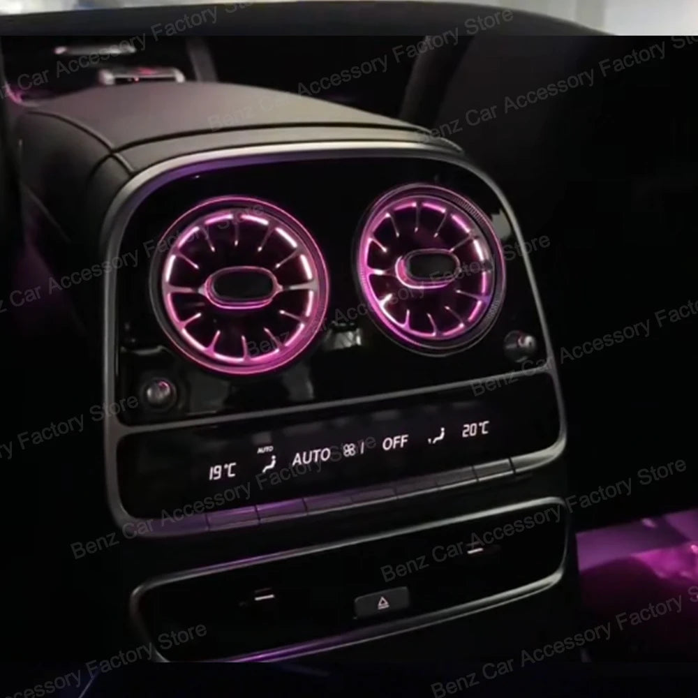 7/64 Color LED Turbo Air Vent Ambient Light –  Features a 4D rotary speaker design.