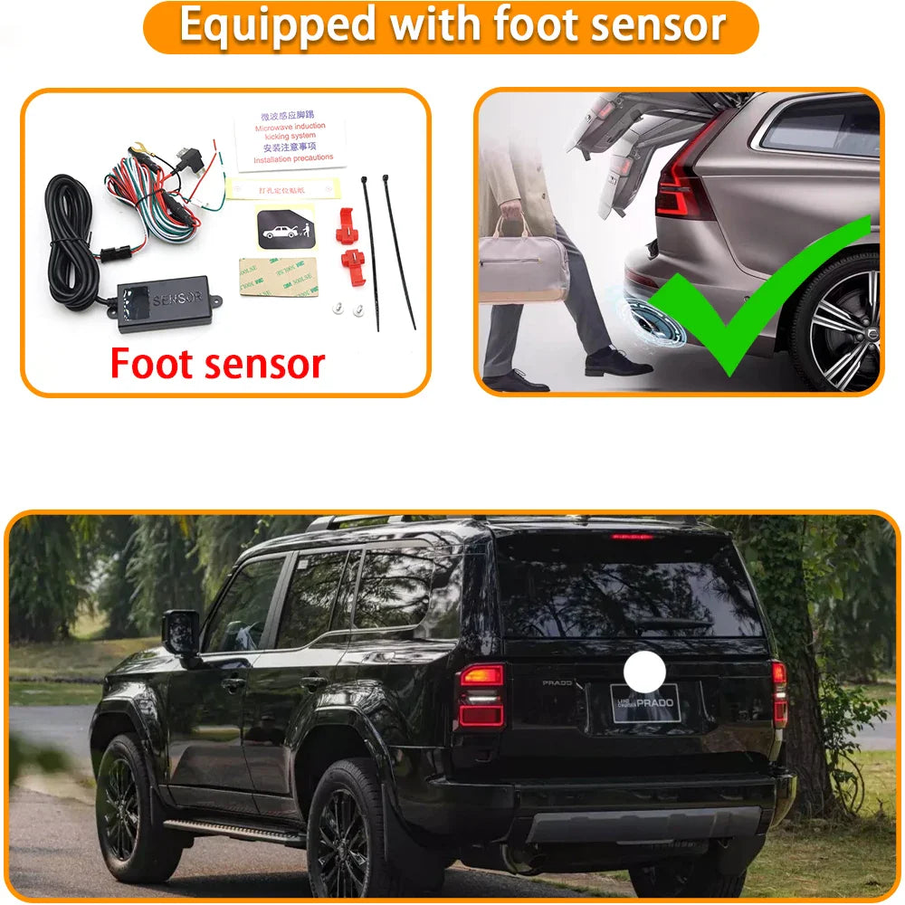 Toyota Land Cruiser Prado 250 (2024–2025) OEM Electric Powered Tailgate