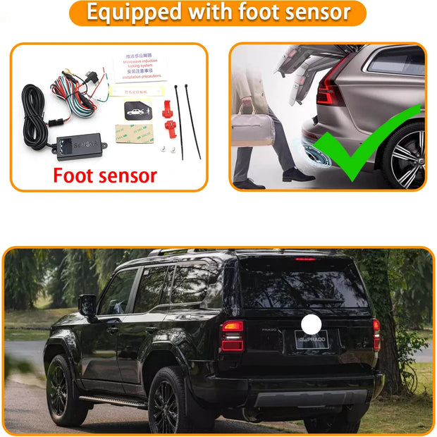 Toyota Land Cruiser Prado 250 (2024–2025) OEM Electric Powered Tailgate