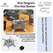 MOUNTAINHIKER 15800W 19800W Camping Gas Stove