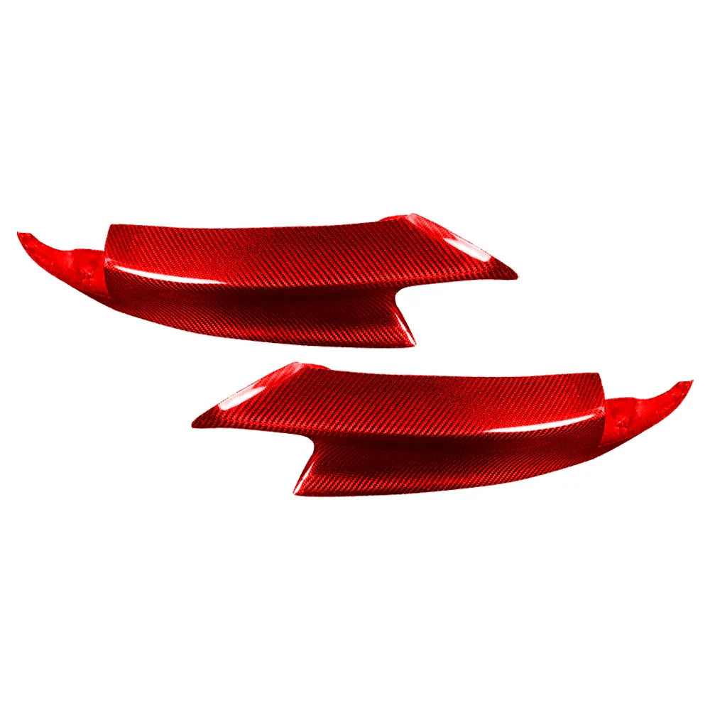 Dry Carbon Fiber Front Bumper Spoiler Air Knife Panel for BMW E92/E93 M3 (2007–2013)