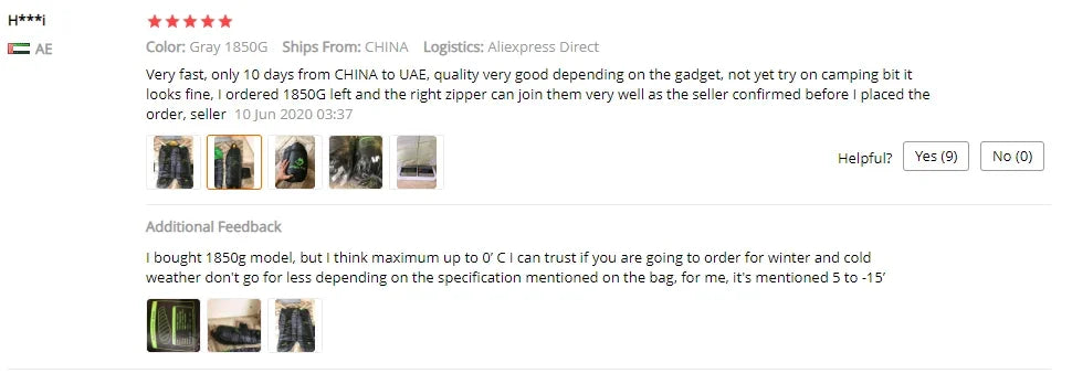 MOUNTAINHIKER JUNGLE KING CY0901  Cotton Sleeping Bags