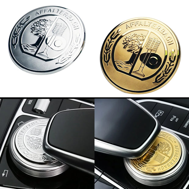 Car Interior Center Console Button & Multimedia Sticker