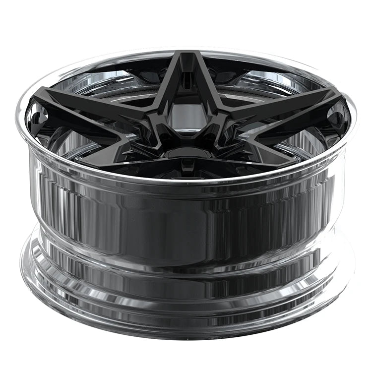 2-Piece Custom Wheel 5 Spoke Forged Wheels
