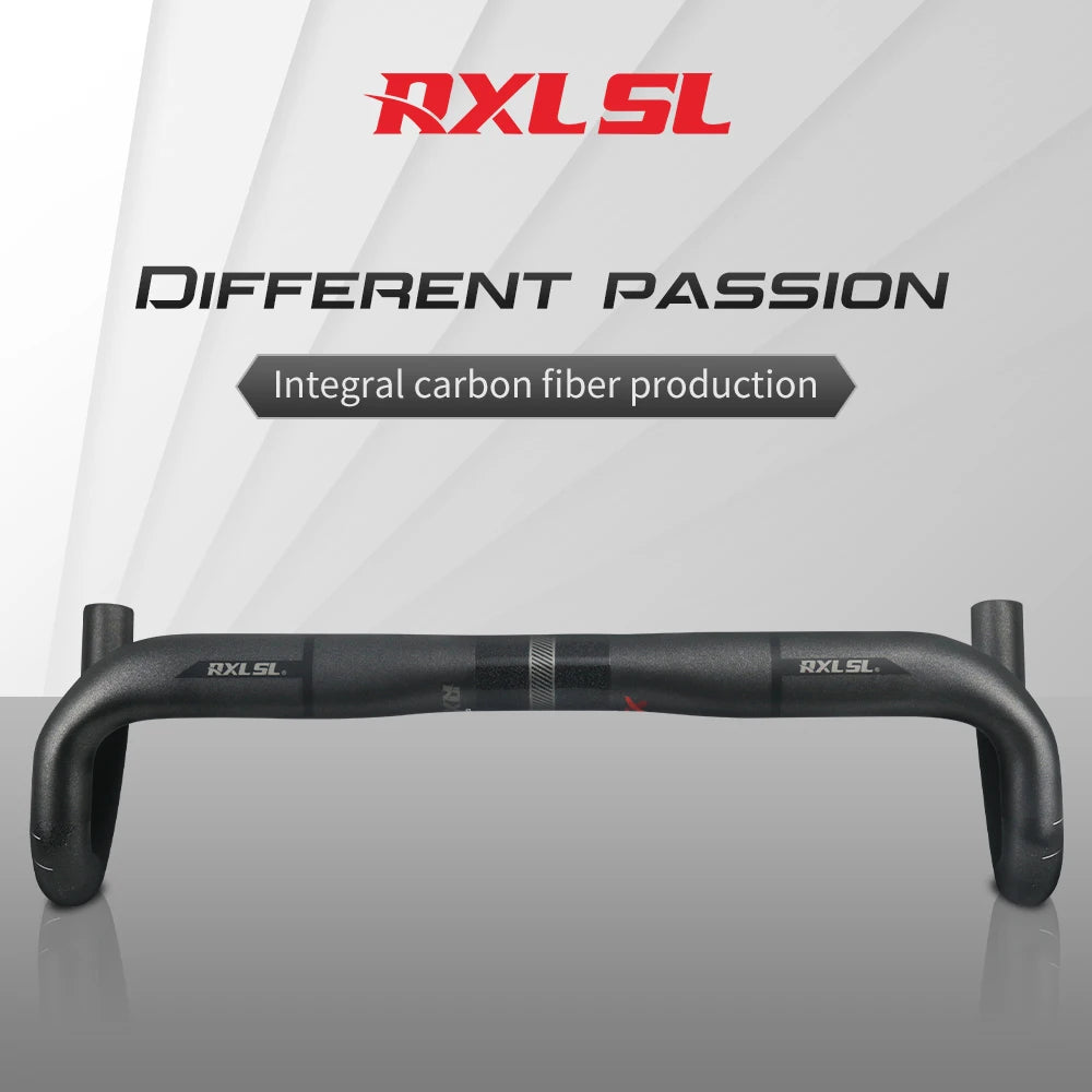 RXL SL Carbon Drop Bar Road Bike Handlebar – 31.8mm, 380–440mm