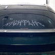 Windshield Banner Nightlife - Gothic Style Car Windows Stickers