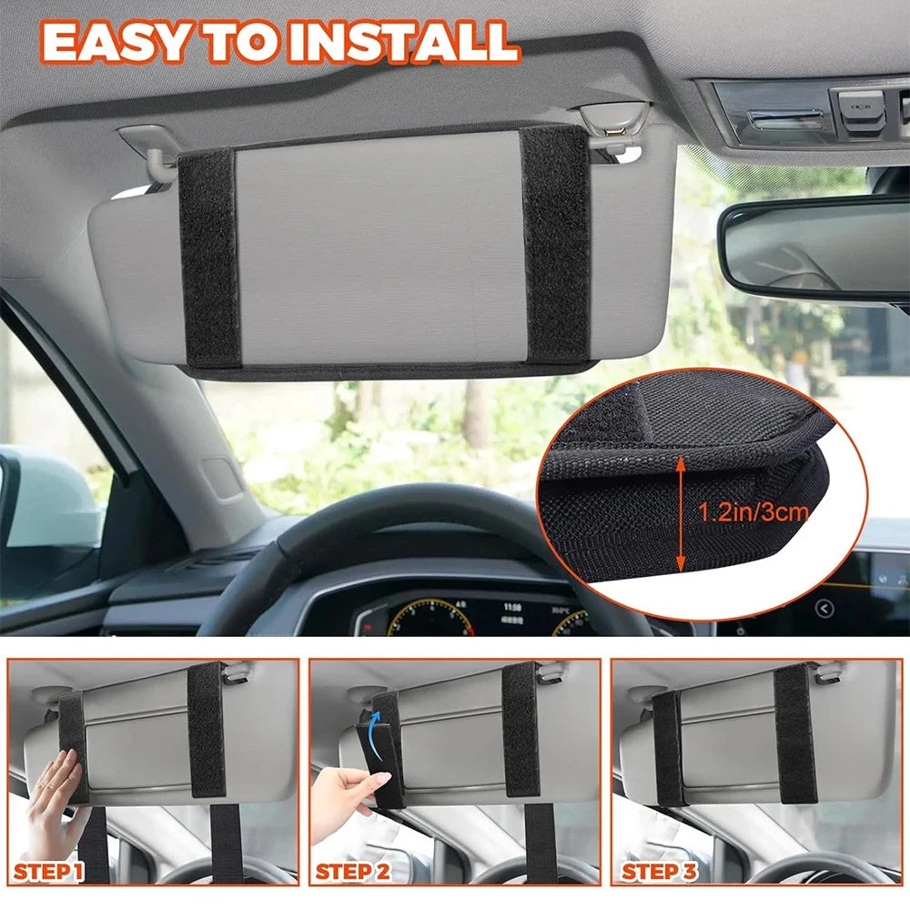 Car Sun Visor Organizer