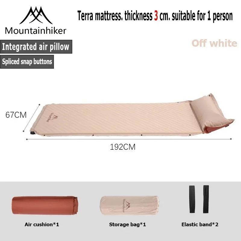 MOUNTAINHIKER 5cm Camping Self-Inflating Mattress Ultra -thick