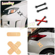 Shoelaces Car Sticker 3D Simulation Patch