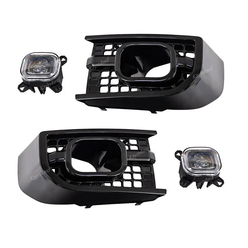 Off Road 4x4 Front Square DRL LED Fog Light Daytime Running Lamp For 2020-2025 Land Rover Defender 90 110 130