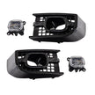 Off Road 4x4 Front Square DRL LED Fog Light Daytime Running Lamp For 2020-2025 Land Rover Defender 90 110 130
