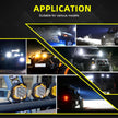HL Side Shooter 5inch LED 6500K  4x4 Truck Fog Light 12V 24V