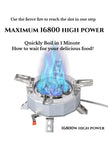 MOUNTAINHIKER 15800W 19800W Camping Gas Stove