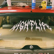 Windshield Banner Nightlife - Gothic Style Car Windows Stickers