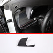 Carbon Fiber Dashboard & Gear Shift Panel Cover for Chevrolet Corvette C8 (2020–2024)