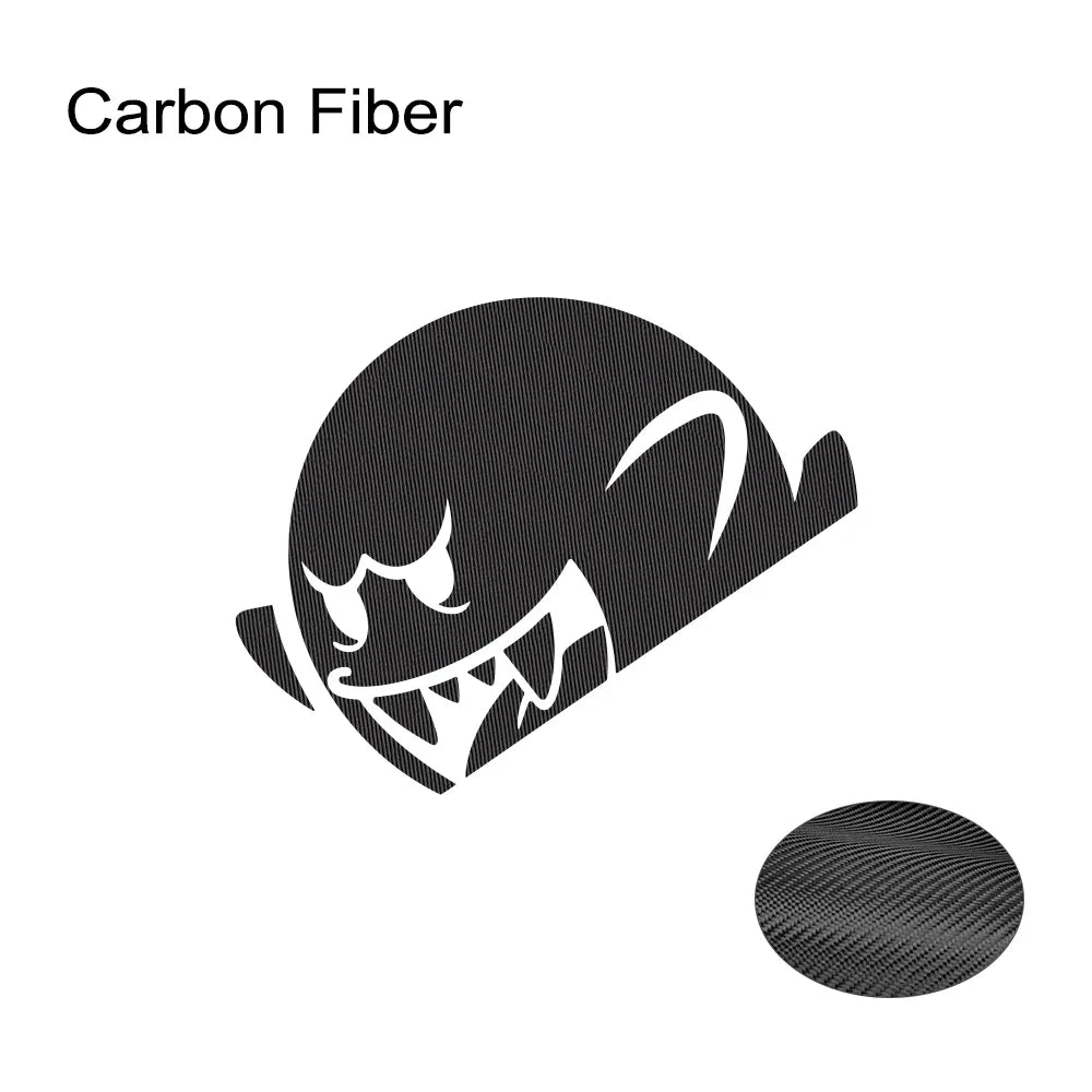 Car Sticker BOO GHOST PEEKER Vinyl Decal