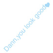Dann You Look Good Decoration Rear View Mirror
